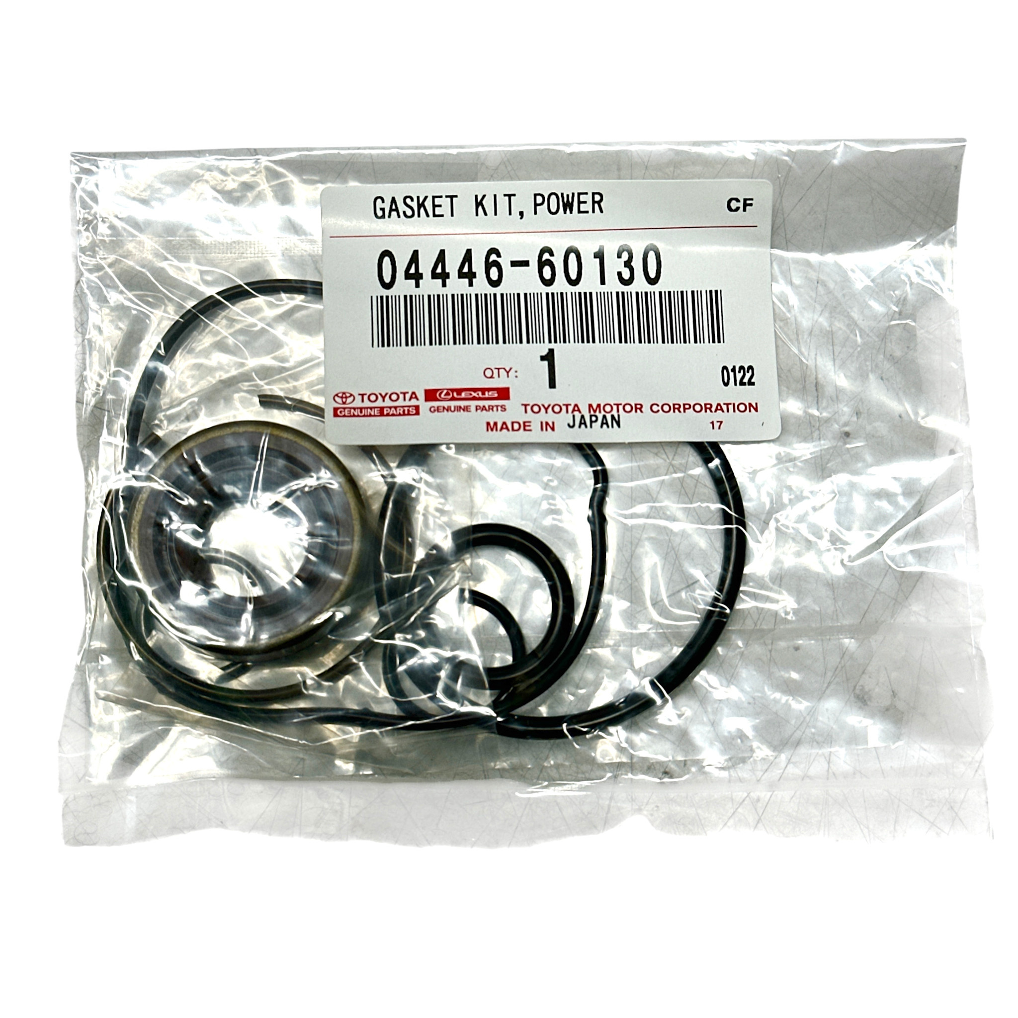 Seal Kit, Power Steering Pump - Land Cruiser 70, 100, 300 Series 1HZ, 1HDFTE, 1FZFE & others - 04446-60130