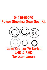 Seal Kit, Power Steering Gear Box - Land Cruiser 70 Series LHD & RHD - 04445-60070