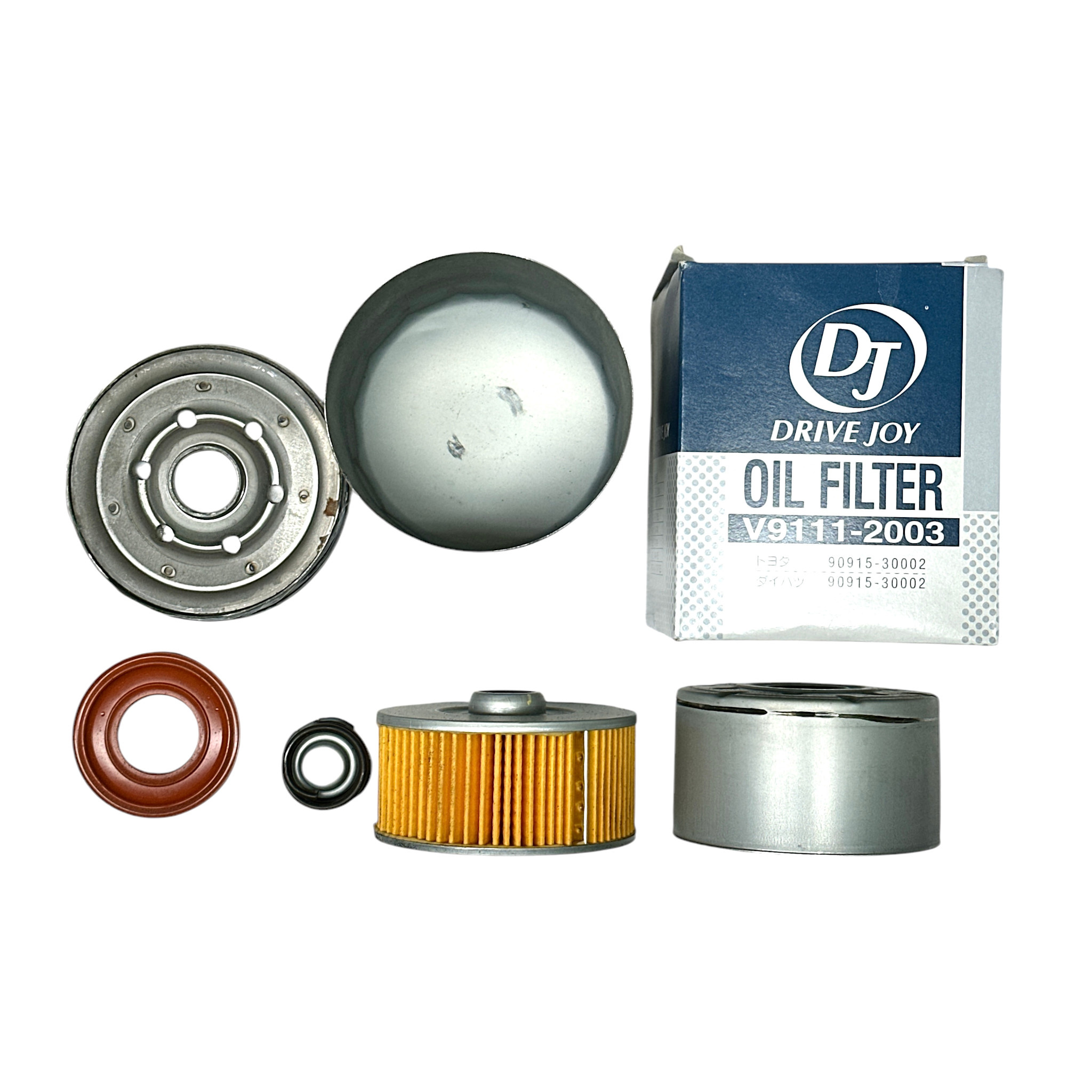 Premium Diesel Oil Filter - Denso / TACTI V91112003 -  same applications as Toyota - 90915-30002