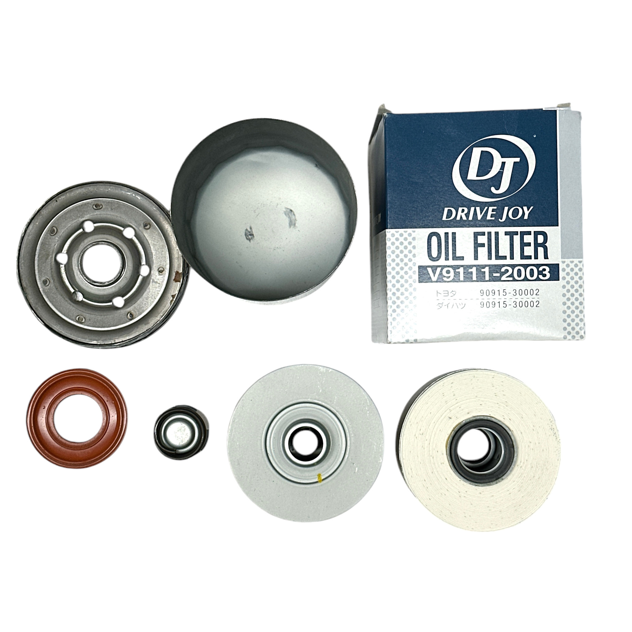 Premium Diesel Oil Filter - Denso / TACTI V91112003 -  same applications as Toyota - 90915-30002