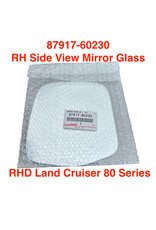 Mirror Glass RH Outer Side View - RHD Land Cruiser 80 Series - 87917-60230