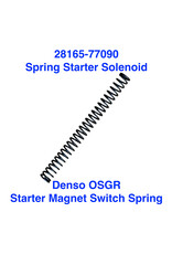 Spring  - Denso OSGR Starter Motor Solenoid Plunger / Magnet Switch Return (contacts) - 28165-77090
