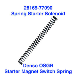 Spring  - Denso OSGR Starter Motor Solenoid Plunger / Magnet Switch Return (contacts) - 28165-77090