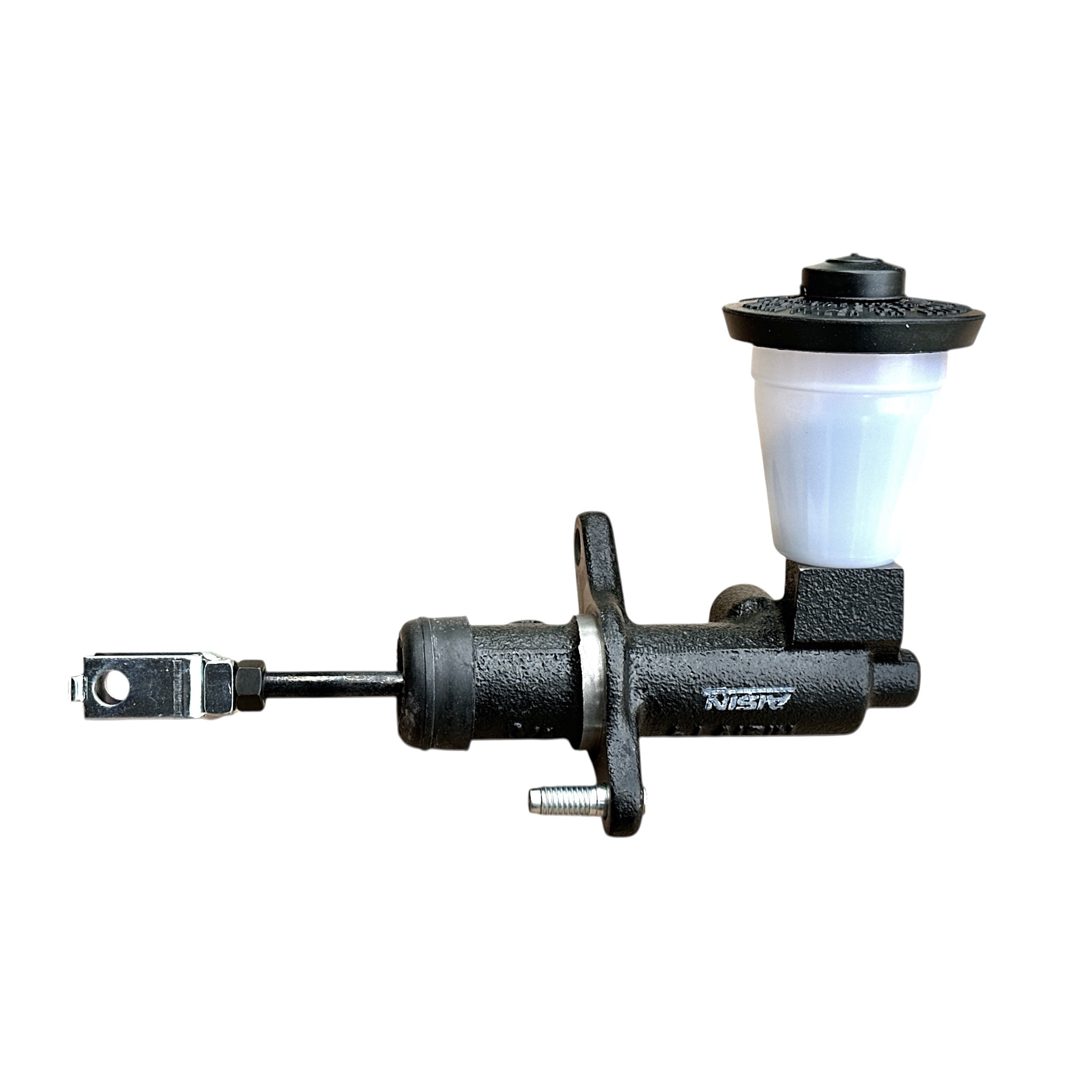Master Cylinder, Clutch - Land Cruiser 60 series (later) non-boosted, 1 bolt hole & 1 stud mount FJ60 - Aisin 31410-60280
