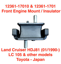 Engine Mount/Insulator - Front - Land Cruiser HDJ81 (01/1990 -), Land Cruiser 105 & other models -  12361-17010 12361-17011 Toyota - Japan