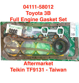 Gasket Set, Full Engine - Toyota 3B (w/head gasket) - Teikin 04111-58012 AM