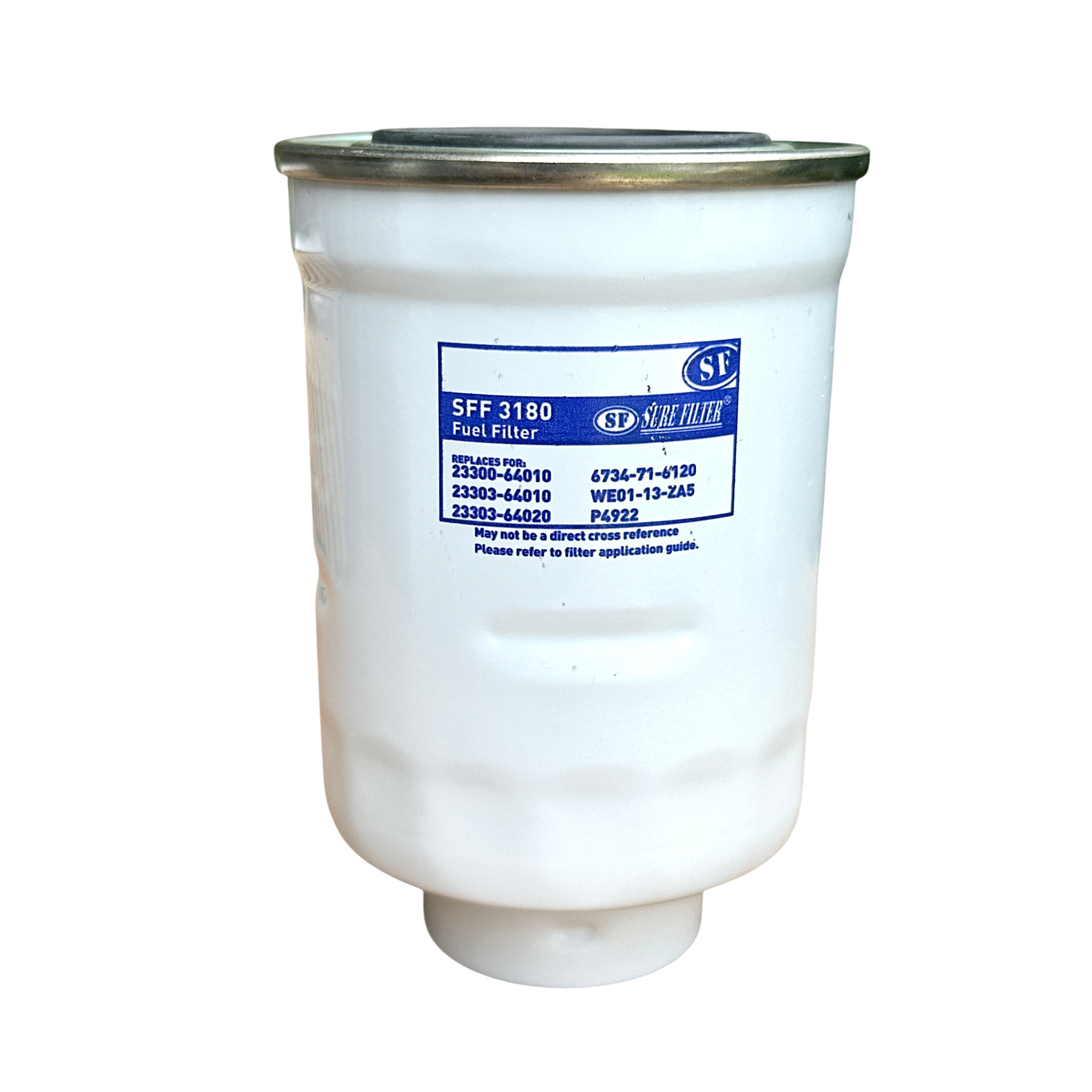 Diesel Fuel Filter w/integral water separator - Land Cruiser 23303-64010 - Sure Filter