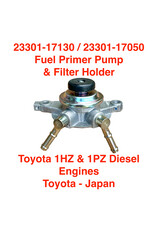 Primer Pump/Filter Holder - Toyota HZJ70, HZJ73, HZJ77, HZJ75, 1HZ Diesel 6cyl 4.2L Genuine Toyota - Japan