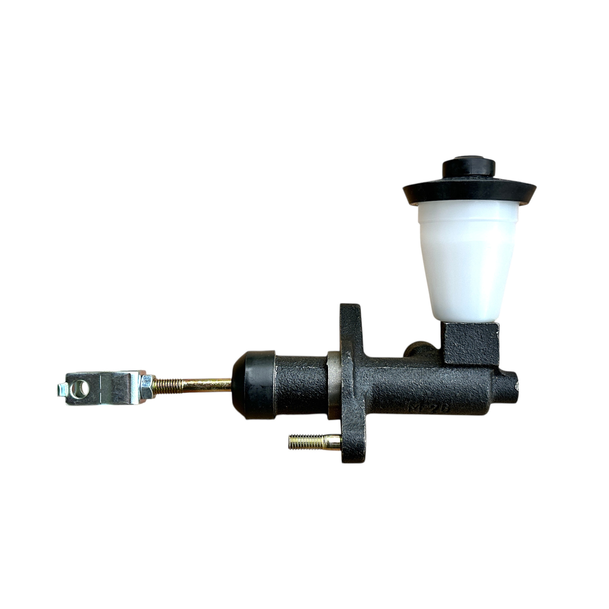 Master Cylinder, Clutch - Land Cruiser 60 series (later) non-boosted, 1 bolt hole & 1 stud mount FJ60  -