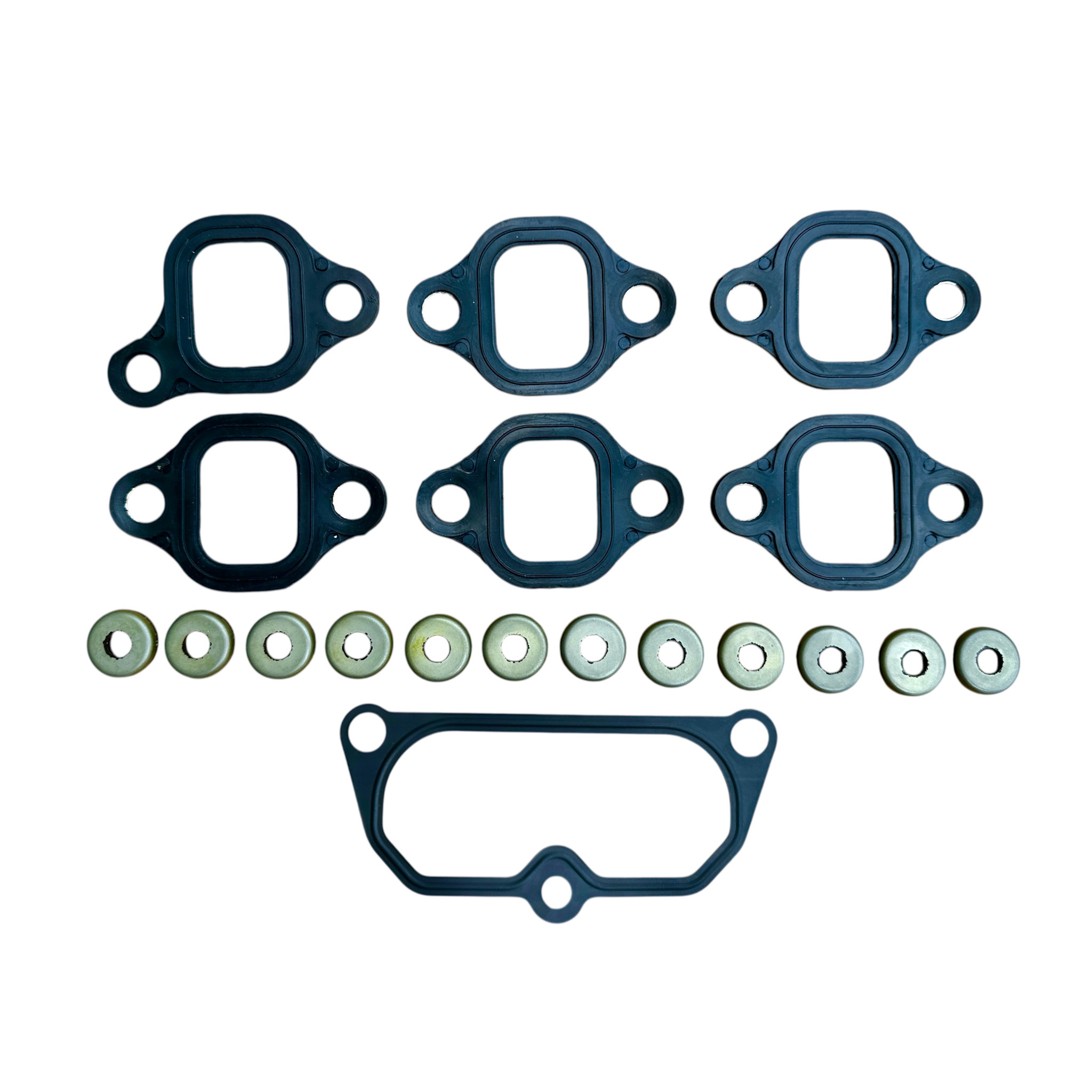 19Pc Intake Gasket Set, Manifold to Head - Toyota Land Cruiser 1PZ, 1HZ, 1HDT (7 pcs) -
