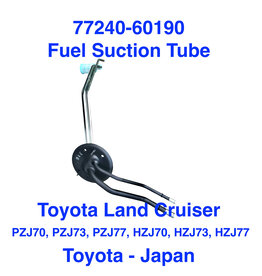 Fuel Suction Tube - Toyota Land Cruiser PZJ70, PZJ73, PZJ77, HZJ70, HZJ73, HZJ77 - 77240-60190