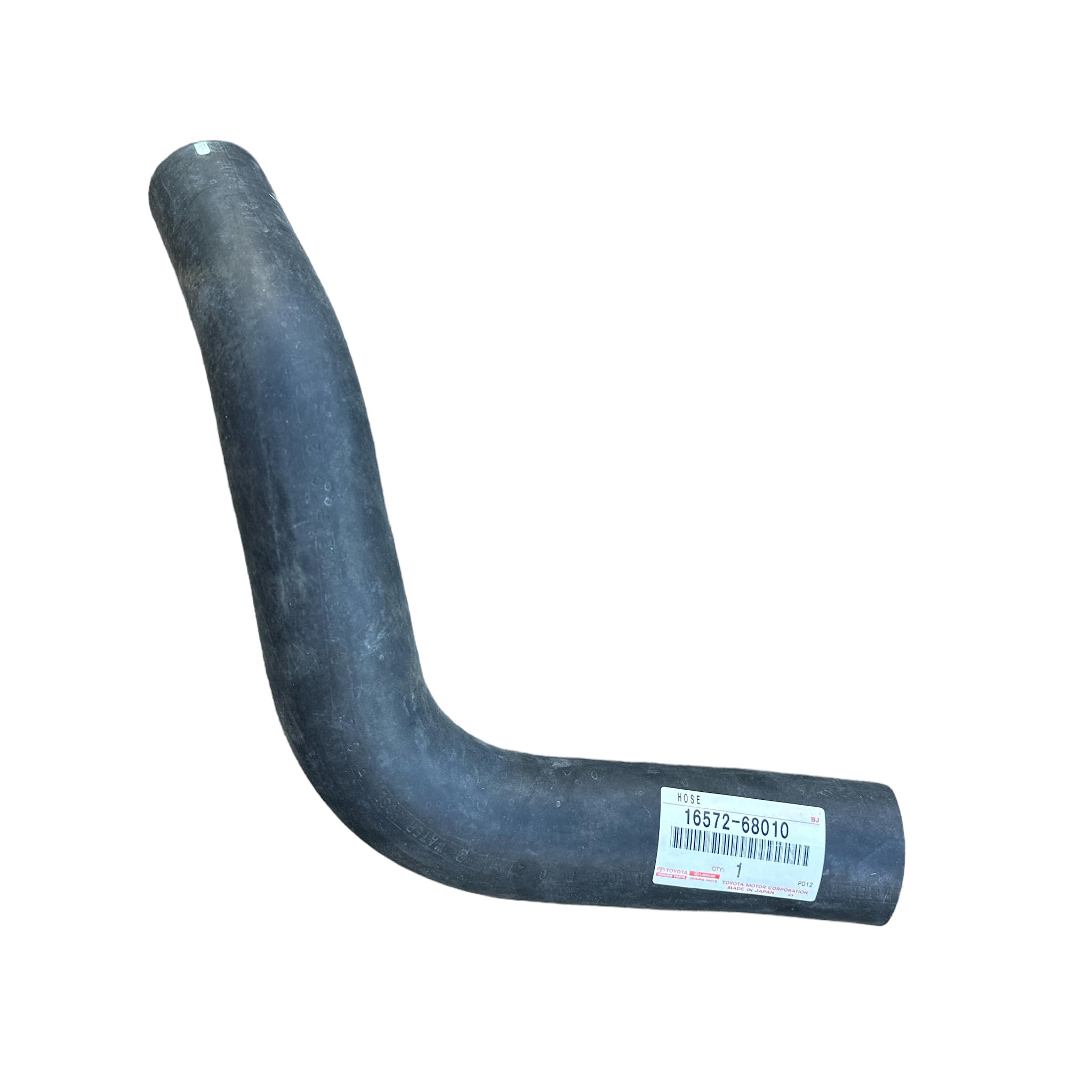Radiator Hose, Lower - Land Cruiser 60 Series HJ60, HJ61 - 2H & 12HT engine - 16572-68010