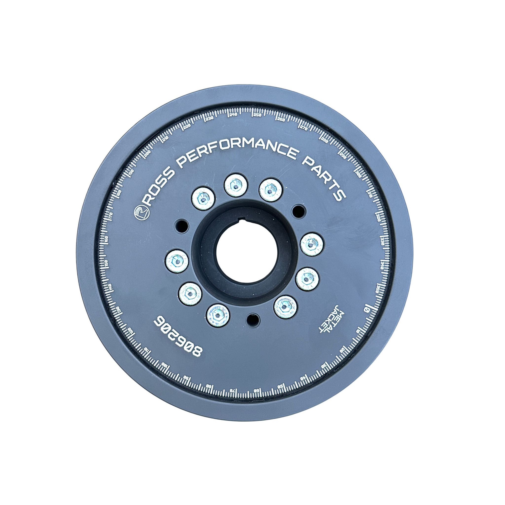 Metal Jacket Crankshaft Pulley, 1HZ 1HDT - High Performance 806206 Ross Performance - Australia