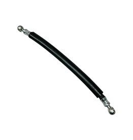 Hose, Vacuum Pump Oil Supply @ Alternator (295mm OAL x 10mm banjo) - Toyota 2H & 12HT - 90923-02100