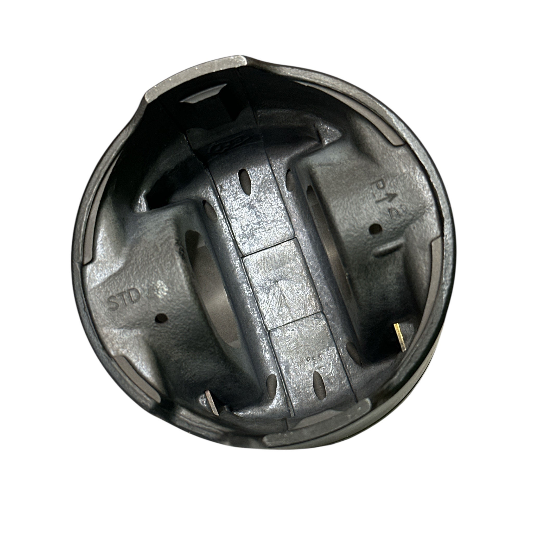 Performance Pistons - Pre-Topped (0.15mm) Ano/Ceramic Crowns, Teflon/Moly Skirts - Set of 6 - Late Toyota 1HDT - POTO350APCA STD