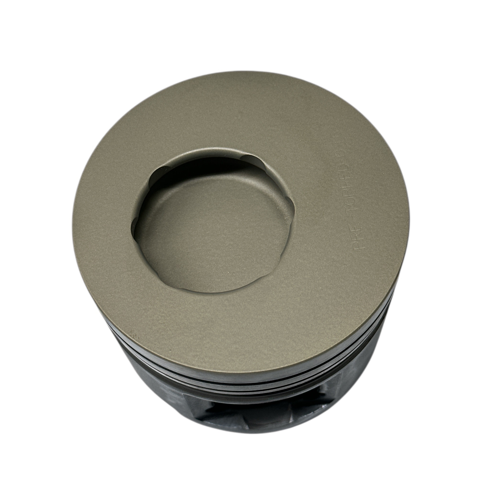 Performance Pistons - Pre-Topped (0.15mm) Ano/Ceramic Crowns, Teflon/Moly Skirts - Set of 6 - Late Toyota 1HDT - POTO350APCA STD