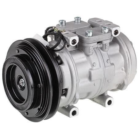 AC Compressor 10P15C (12V) for Toyota  2H, 12HT, 3B, 13BT Engines - CXD0085