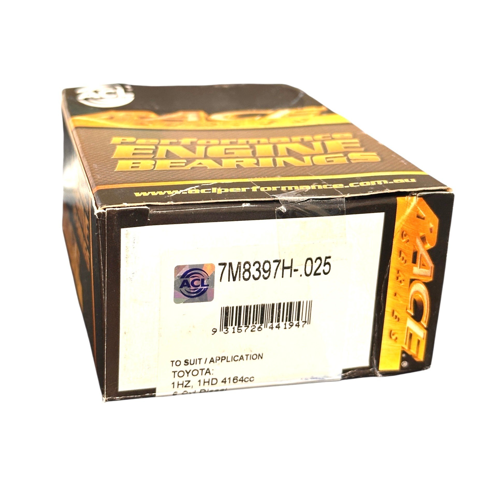 ACL Race Series Main Bearing Set  0.025 - Toyota 1PZ, 1HZ, 1HDT - 7M8397H-0.025mm