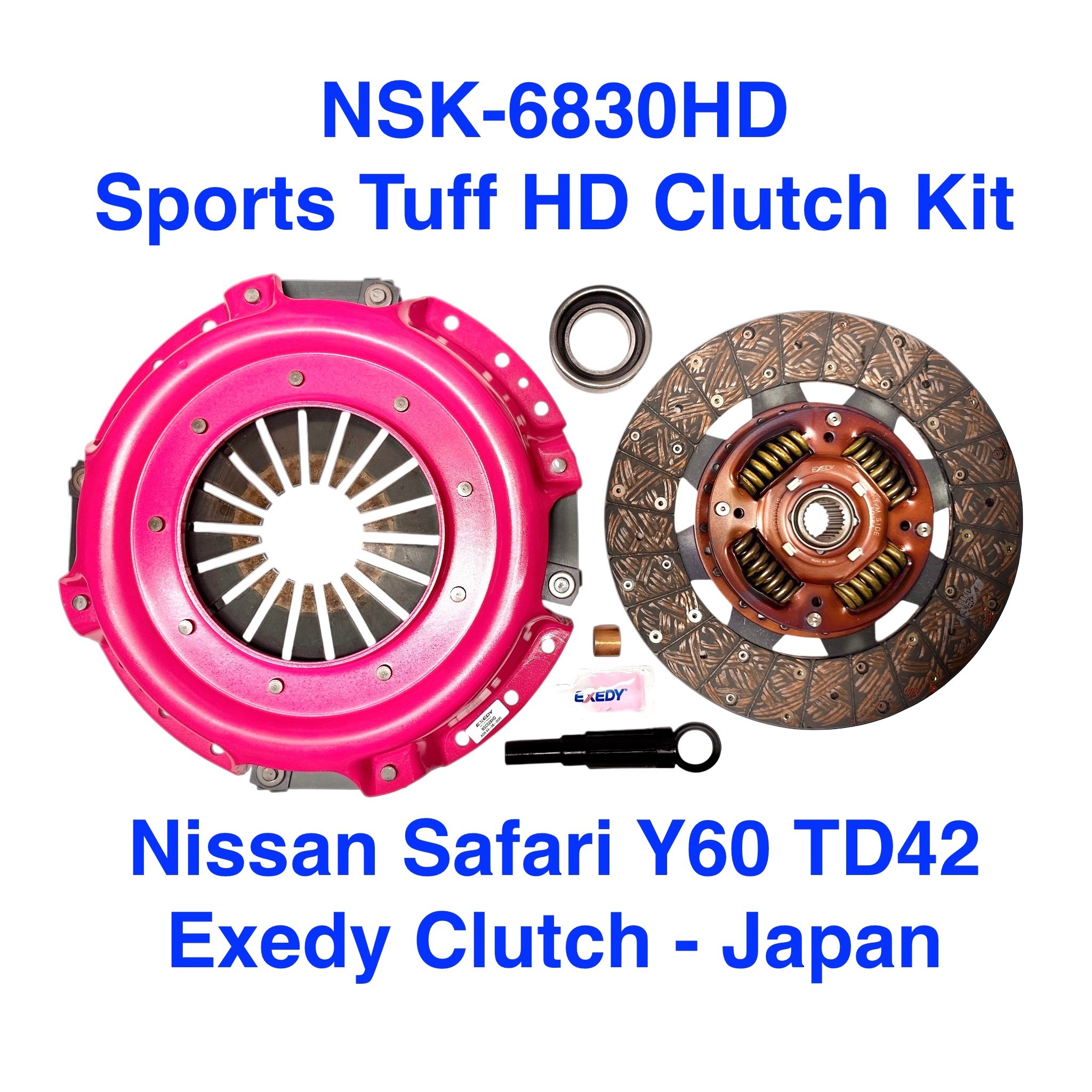 TD42 Clutch Kit, Exedy 5 pc. - Sports Tuff - Nissan Safari Y60 - NSK-6830HD