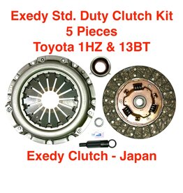 1HZ & 13BT 5 Pc. 275mm Clutch Kit, Regular Duty - Exedy Japan