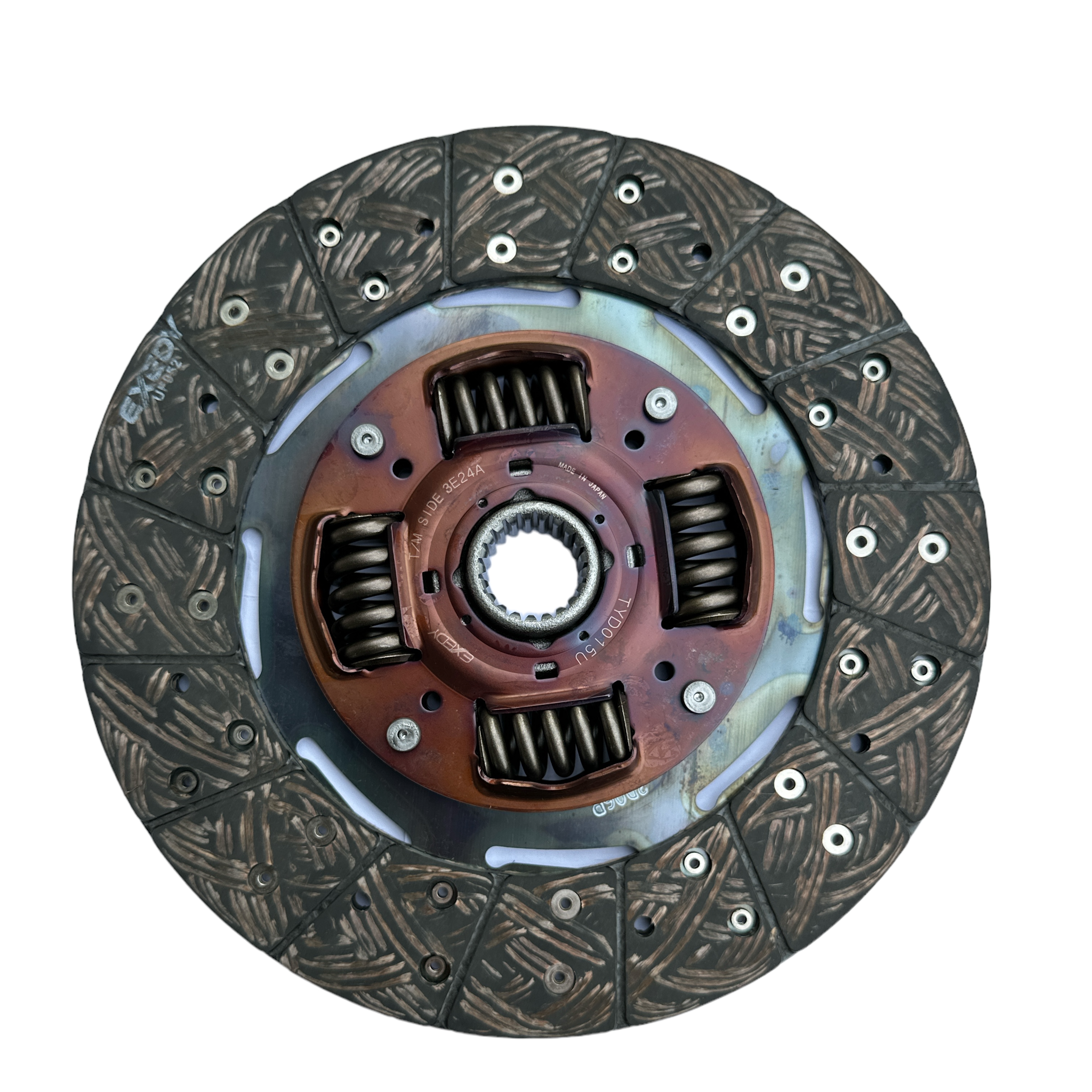 3B Clutch Disc, Exedy - Regular Duty - Land Cruiser BJ42, BJ60, BJ70 - (260mm x 21 spline) Part of kit TYK6296 - 31250-36230
