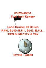 Fuel Sender, Land Cruiser 40 Series 1979 & later 12V & 24V 83320-60051 Toyota - Japan