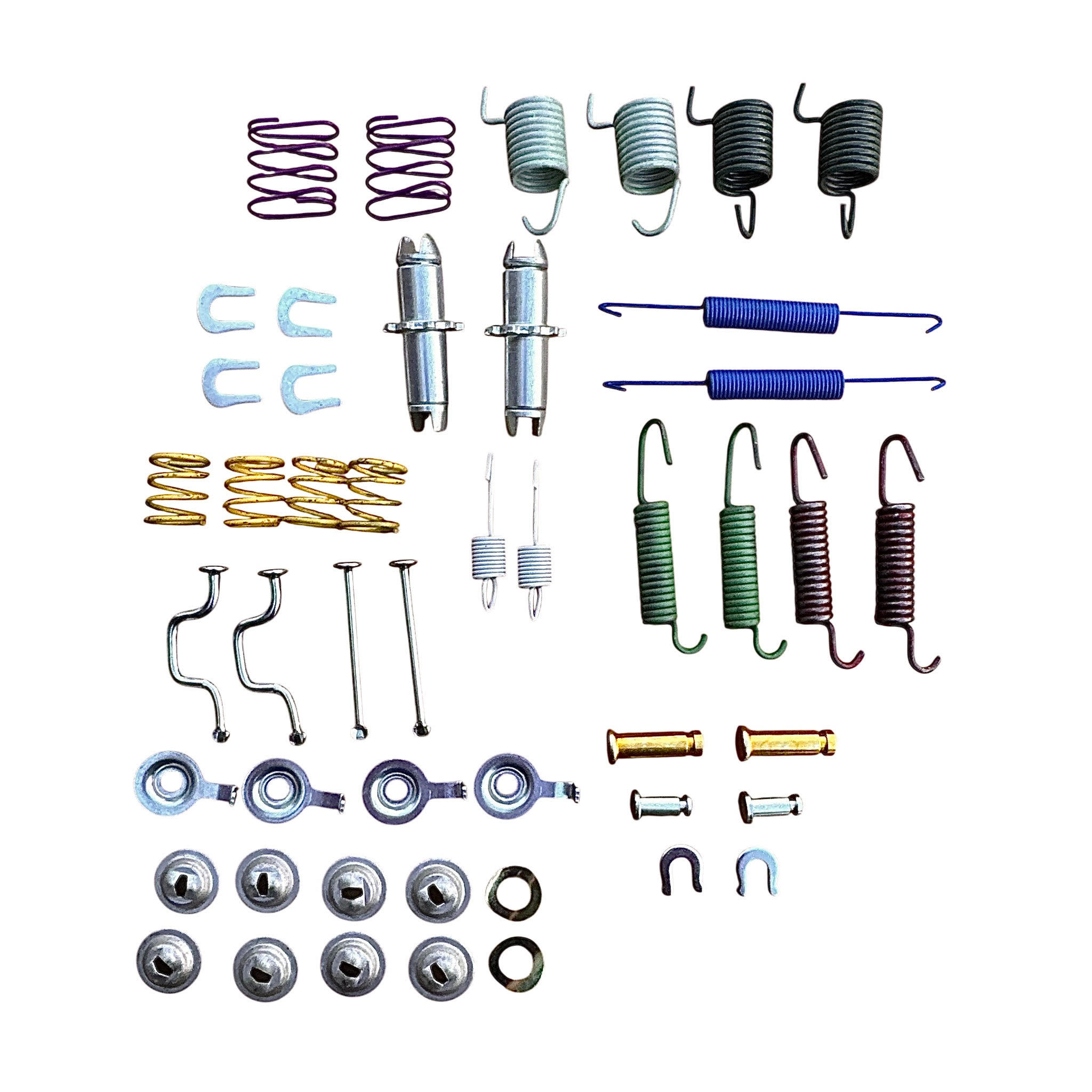 Parking Brake Hardware & Spring Kit (combi kit) - Land Cruiser w/rear disc brakes - Prado LJ78, KZJ78, HZJ77,  80 Series/Lexus LX450 (HDJ, FZJ) - RC-RDB-Combi-Kit 04941-LC80