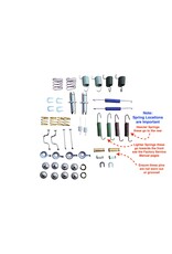 Parking Brake Hardware & Spring Kit (combi kit) - Land Cruiser w/rear disc brakes - Prado LJ78, KZJ78, HZJ77,  80 Series/Lexus LX450 (HDJ, FZJ) - RC-RDB-Combi-Kit 04941-LC80