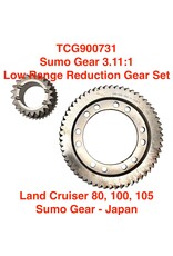 Gear Kit, Transfer Case - Land Cruiser 80, 100, 105 1990-2007,  LX450/LX470 - HF2A/HF2AV -  Sumo Low Range Crawler Gears 3.11:1 Reduction