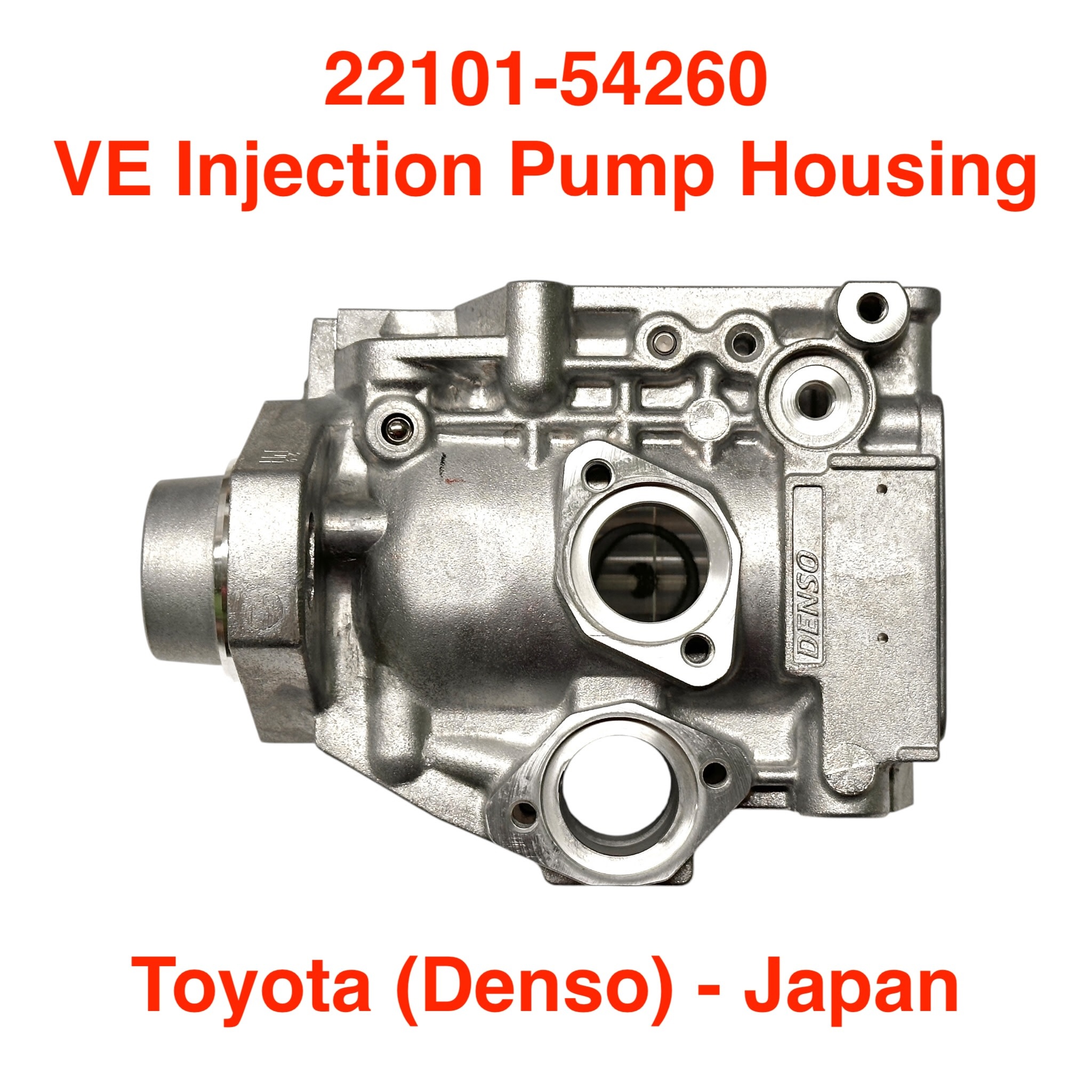VE Injection Pump Housing - Denso / Toyota - 22101-54260