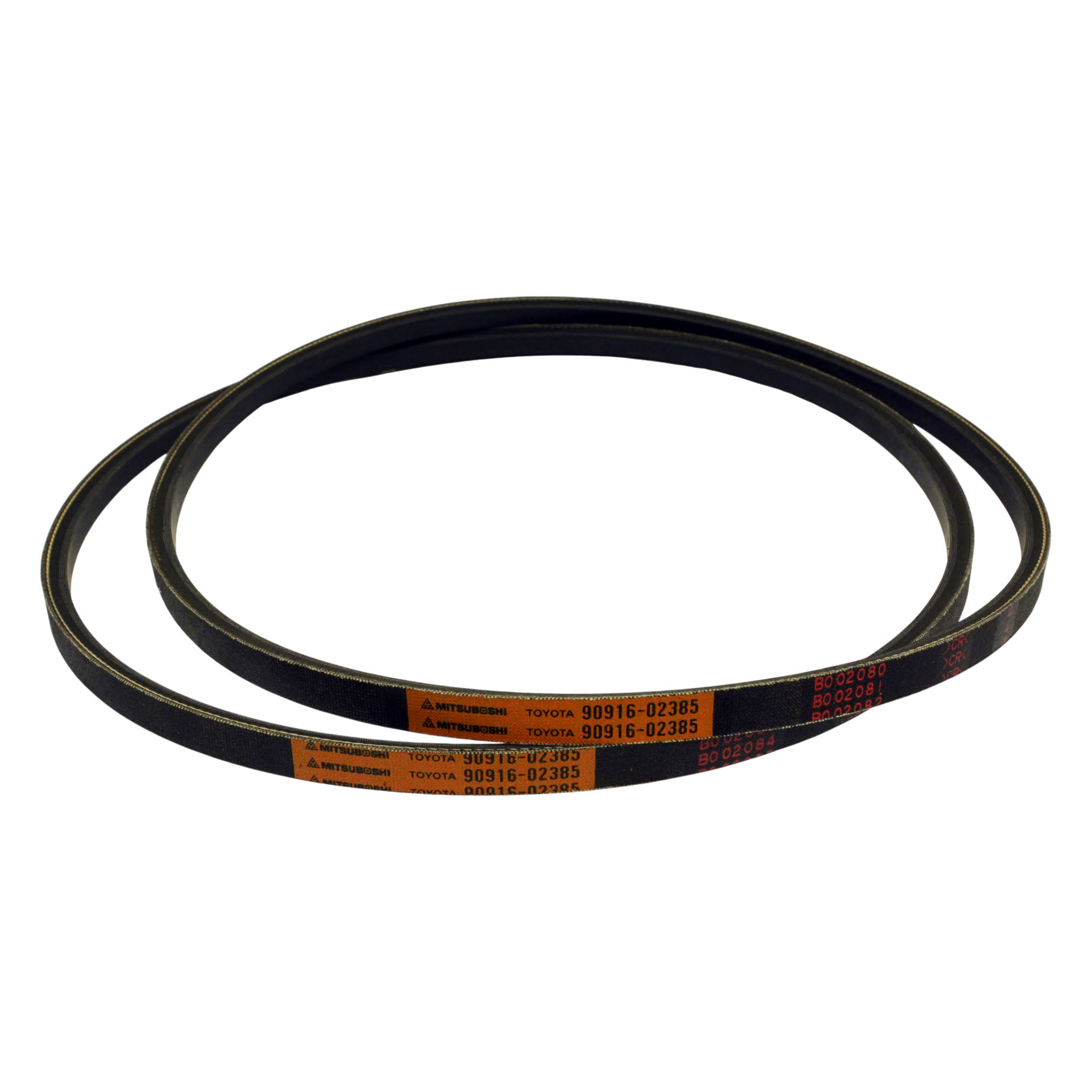 Belts, Fan & Alternator - 1KZTE - (2 belt set) - 90916-02385