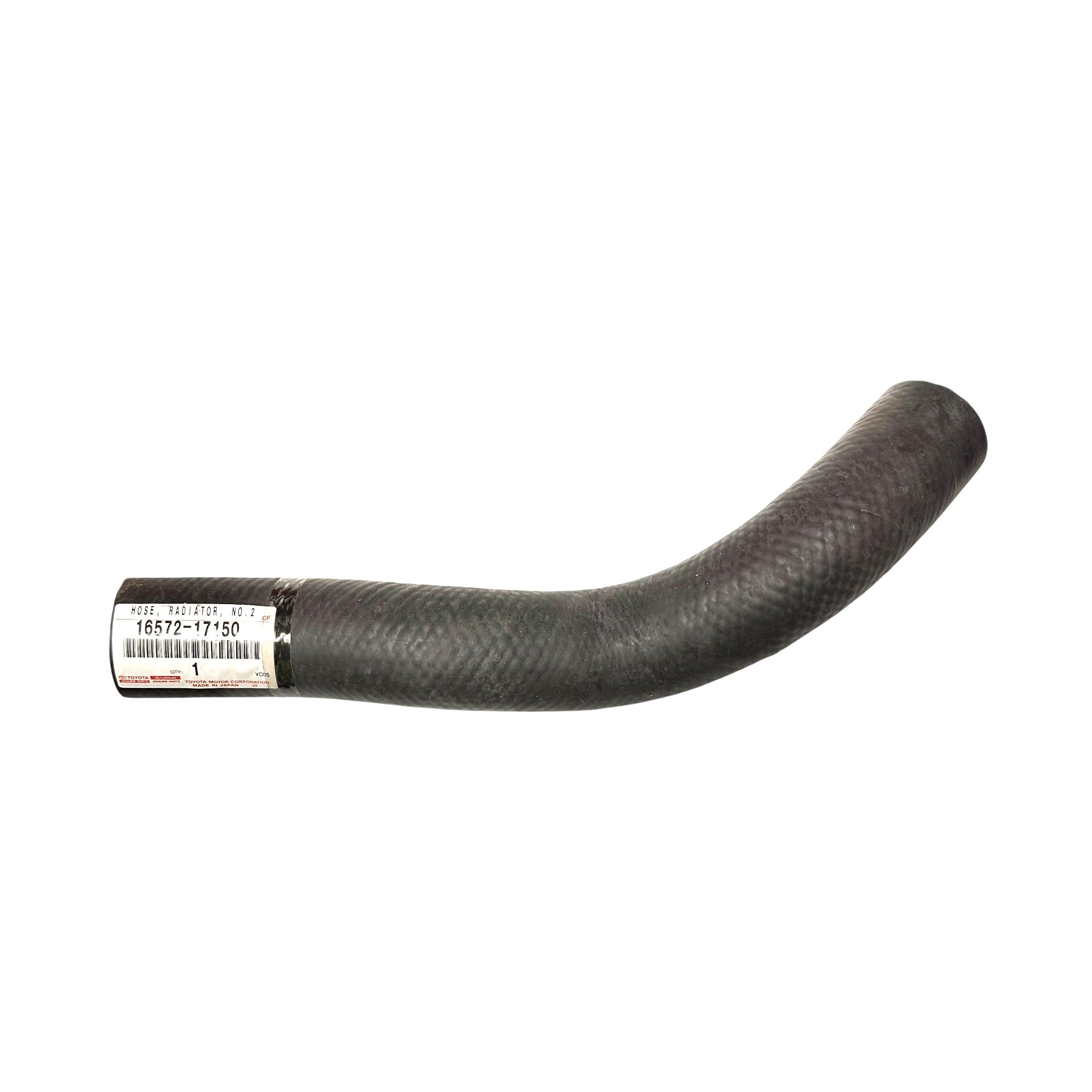 Radiator Hose, Lower - Land Cruiser HZJ78, HZJ79, HDJ78, HDJ79 (~2000 model years onward) - 16572-17150