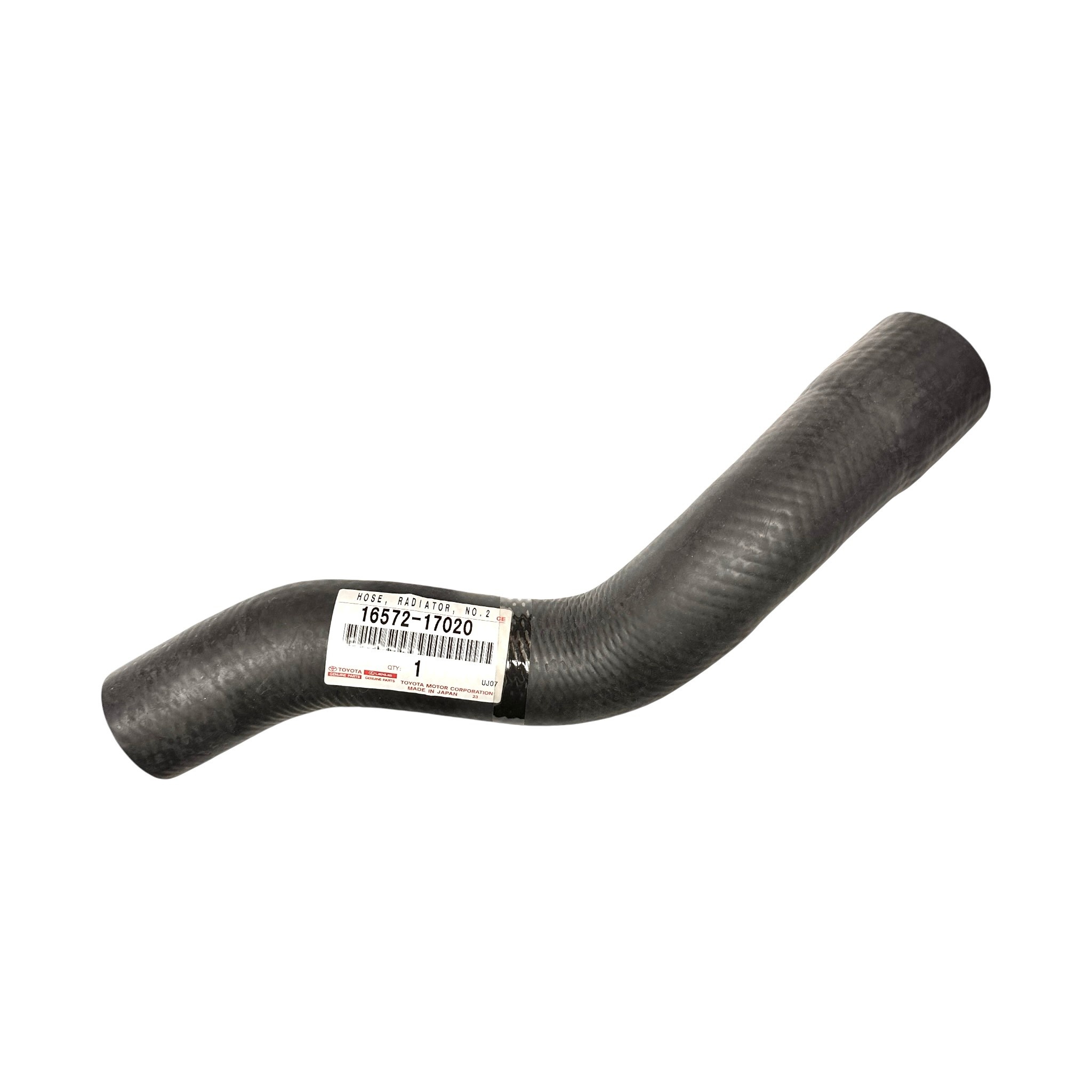 Lower Radiator Hose - Land Cruiser 70 Series with 1HZ, 1HDT engines (up to ~1999 model year) - 16572-17020