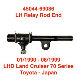 End Sub-Assy, Steering Relay Rod, LH - Land Cruiser 70 Series HZJ75, PZJ75 LHD (1990-on) - 45044-69086