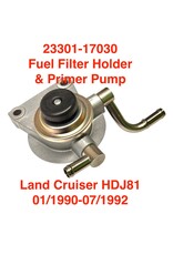 Fuel Filter Holder w/Primer Pump - Land Cruiser HDJ81 01/1990-07/1992 - 23301-17030