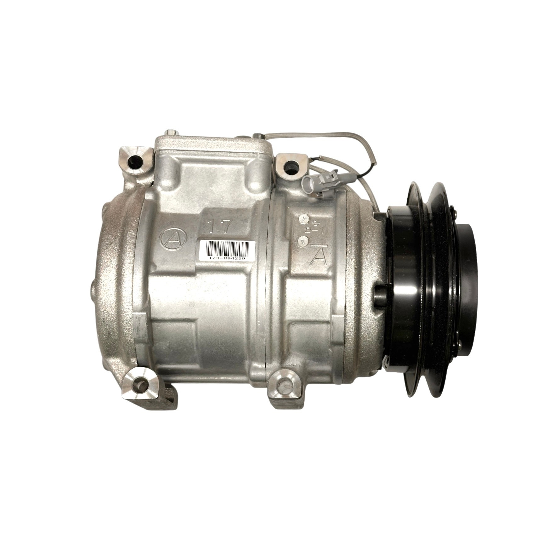 AC Compressor, Denso  (R134a) 10PA17C Land Cruiser FZJ80 & LX450 from 04/1993-on - 88310-60720 / 88320-60580