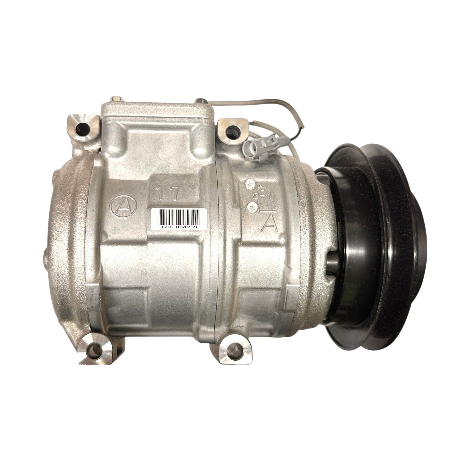 AC Compressor, Denso  (R134a) 10PA17C Land Cruiser FZJ80 & LX450 from 04/1993-on - 88310-60720 / 88320-60580