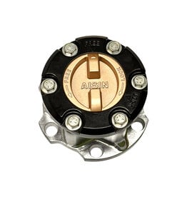 Manual Locking Hub (hubs), Aisin - Hilux & Land Cruiser 40, 50, 60, 70 & 80 Series - FHT002 Gold Dial - EACH