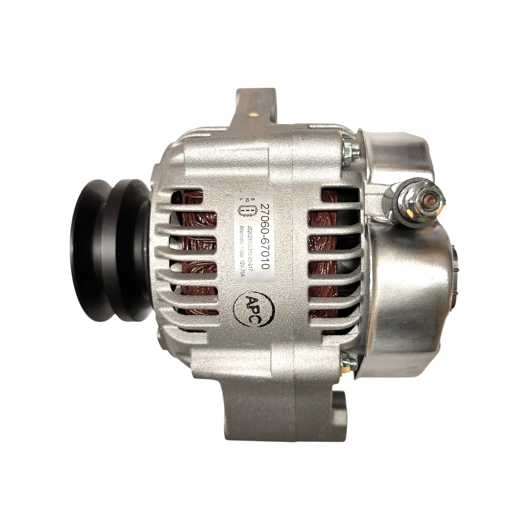Alternator - 12V 70A - Suits Toyota KZN, KZH, KZJ Series - 27060-67010