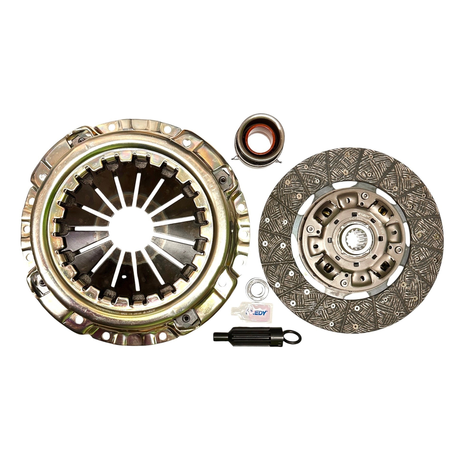 1HDT & 1HDFT Clutch Kit, Exedy Safari Tuff 5 pc (Pressure Plate, Disc, Release & Pilot Brg, Align Tool) Land Cruiser 80 Series