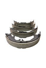 Parking Brake Shoes, Set - Land Cruiser LJ70, HZJ73, HZJ77, LJ78, & 80 Series HDJ81 w/early disc brakes - to 07/1992 (4 pcs) - 46550-60030-1