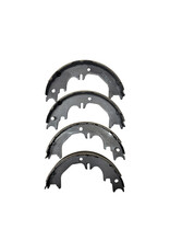 Parking Brake Shoes, Set - Land Cruiser LJ70, HZJ73, HZJ77, LJ78, & 80 Series HDJ81 w/early disc brakes - to 07/1992 (4 pcs) - 46550-60030-1