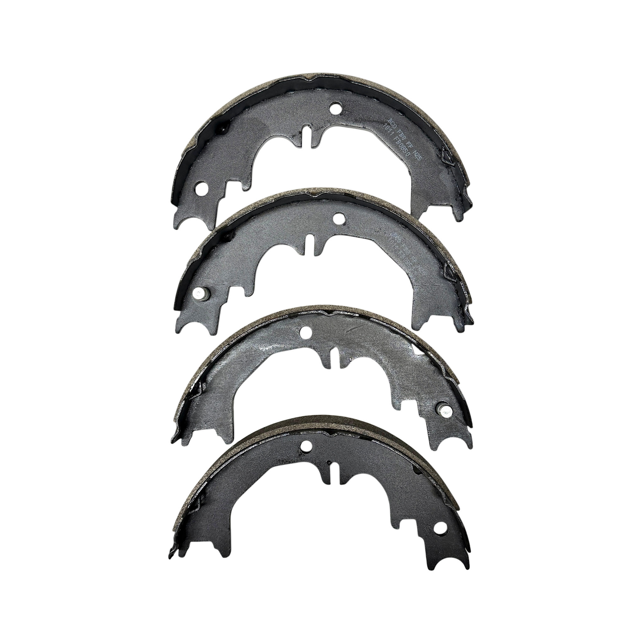 Parking Brake Shoes, Set - Land Cruiser LJ70, HZJ73, HZJ77, LJ78, & 80 Series HDJ81 w/early disc brakes - to 07/1992 (4 pcs) - 46550-60030-1