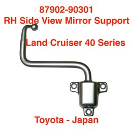 Mirror Support, side view, RH - Land Cruiser FJ/BJ40 - 87902-90301