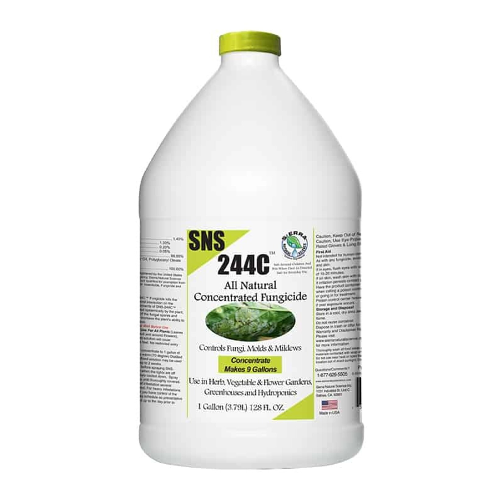 Sierra Natural Sciences SNS 244C Fungicide Conc. Gallon