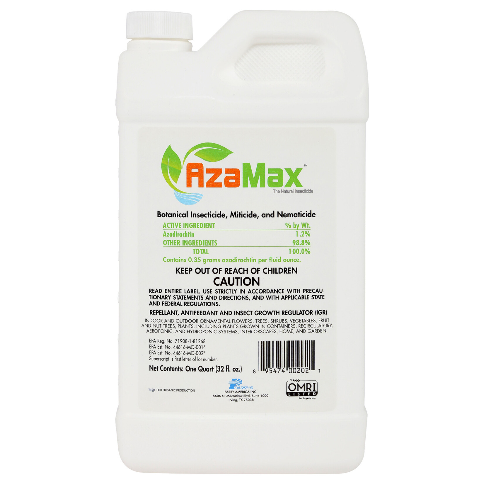General Hydroponics AzaMax 4 oz