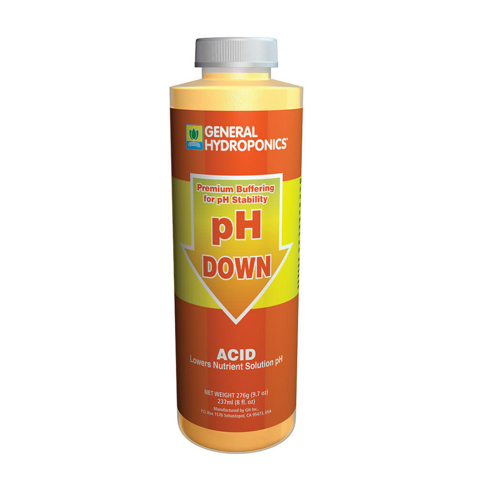 General Hydroponics GH pH down 8oz
