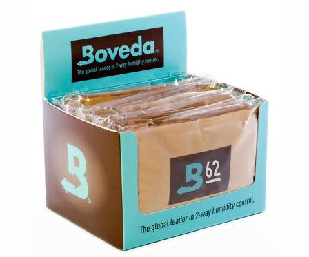 Boveda 62% Two-Way Humidity Control Packs For Storing 1 Oz – Size 8 – 10 Pack – Moisture Absorbers For Small Storage Containers – Humidifier Packs – Hydration Packets In Resealable Bag - Foto 4