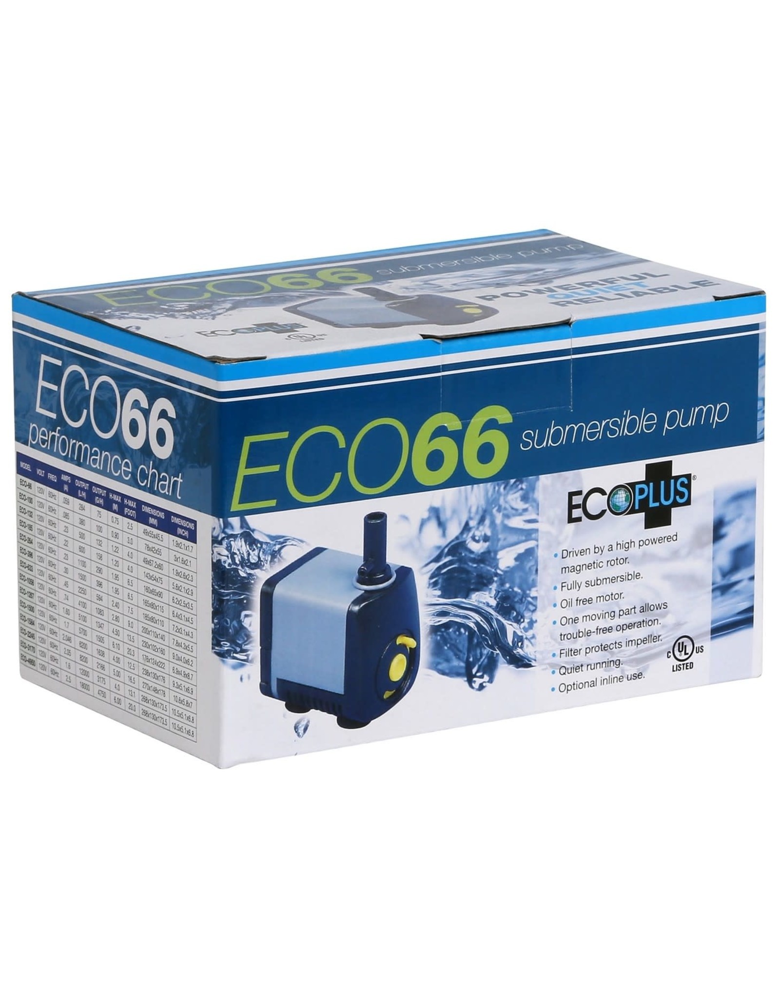Eco Plus EcoPlus Eco 66 Bottom Draw 75 GPH