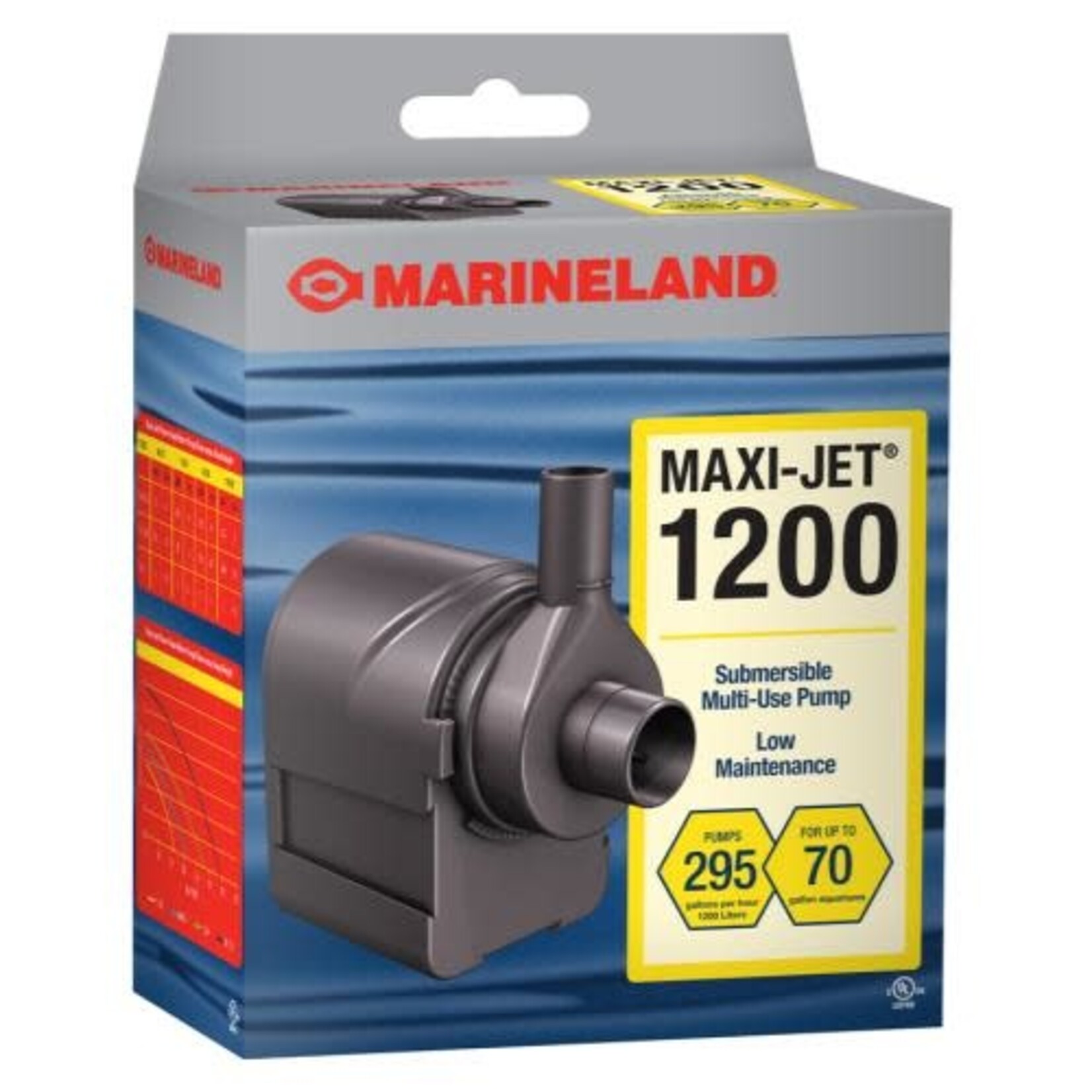 Marineland Maxi-Jet 1200 Water Pump 295 GPH